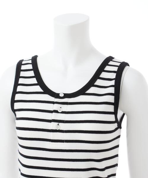 INGNI（イング）の「ヘンリータンクトップ（タンクトップ・レディース・その他/オフホワイト/ブラック・M）」の19枚目の写真