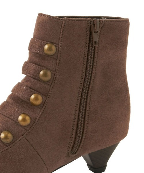 an another angelus（アンアナザーアンジェラス）の「ローヒールナポレオンブーツ（ブーツ・レディース・モカ/ブラック・L/M/S）」の17枚目の写真