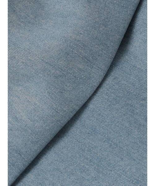 CALNAMUR(カルナムール)の「LAYERED LOOSE DENIM/レイヤードルーズデニム(デニムパンツ・レディース・ライトブルー/インディゴブルー・MEDIUM/SMALL)」の19枚目の写真