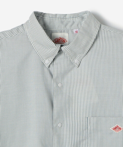 DANTON プランサーボタンダウン 半袖シャツ MEN DANTON プランサーボタンダウン 半袖シャツ MEN Bshop｜DANTON