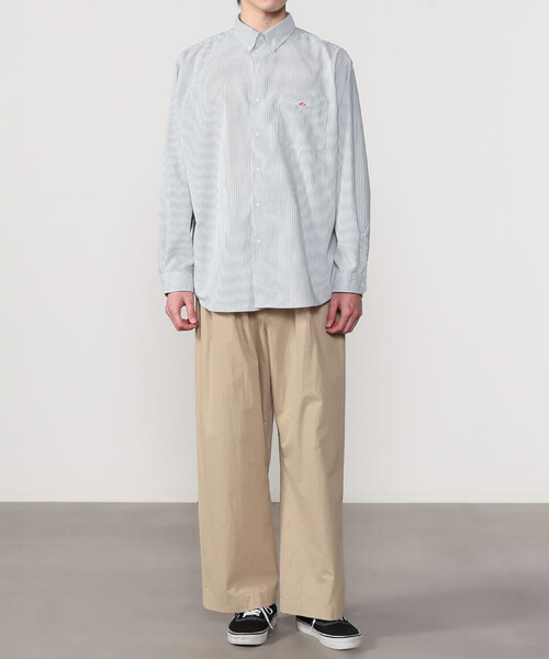 DANTON プランサーボタンダウン 半袖シャツ MEN DANTON | ナイロン プランサーボタンダウン 半袖シャツ MEN