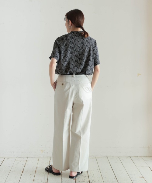 seeksole ssツイルスラックス ss twill slacks – YZ