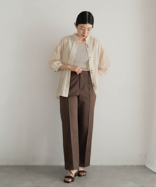 パンツ organic オーガニックコットンチノクロスカーゴパンツ | human woman