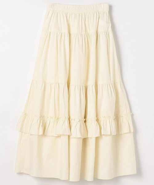 FREAK'S STORE（フリークスストア）の「フリルティアードスカート（スカート・レディース・ブラック/オフホワイト・ﾌﾘ-）」の12枚目の写真