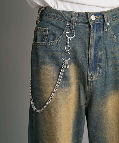 CRAFT STANDARD BOUTIQUE(クラフトスタンダードブティック)の「【WEB限定】オーバーダイデニムバギーパンツ(デニムパンツ・メンズ・ネイビー/ブラック・XL/L/M)」の22枚目の写真