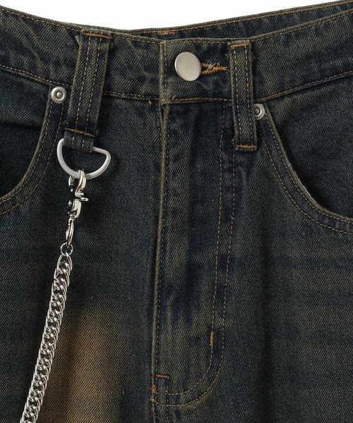 CRAFT STANDARD BOUTIQUE(クラフトスタンダードブティック)の「【WEB限定】オーバーダイデニムバギーパンツ(デニムパンツ・メンズ・ネイビー/ブラック・XL/L/M)」の14枚目の写真