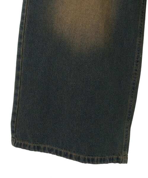 CRAFT STANDARD BOUTIQUE(クラフトスタンダードブティック)の「【WEB限定】オーバーダイデニムバギーパンツ(デニムパンツ・メンズ・ネイビー/ブラック・XL/L/M)」の15枚目の写真