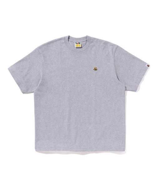 A BATHING APE(アベイシングエイプ)の「ONE POINT BAPE BEE RELAXED FIT TEE(Tシャツ/カットソー・メンズ・グリーン/ホワイト/グレー/ブラック・MEDIUM/SMALL/XX-LARGE/X-LARGE/LARGE)」の1枚目の写真