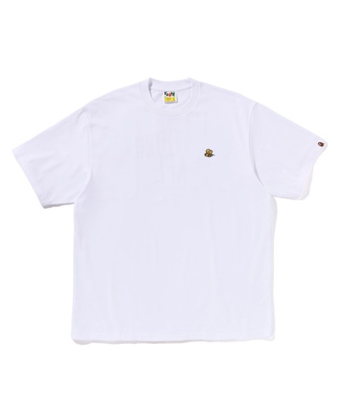 A BATHING APE(アベイシングエイプ)の「ONE POINT BAPE BEE RELAXED FIT TEE(Tシャツ/カットソー・メンズ・グリーン/ホワイト/グレー/ブラック・MEDIUM/SMALL/XX-LARGE/X-LARGE/LARGE)」の2枚目の写真