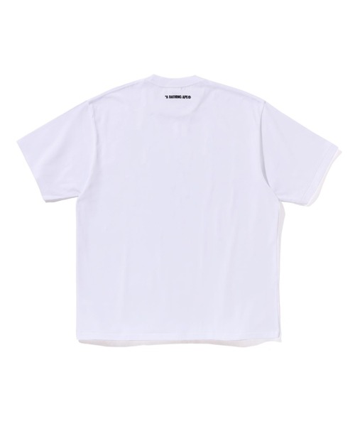 A BATHING APE(アベイシングエイプ)の「ONE POINT BAPE BEE RELAXED FIT TEE(Tシャツ/カットソー・メンズ・グリーン/ホワイト/グレー/ブラック・MEDIUM/SMALL/XX-LARGE/X-LARGE/LARGE)」の5枚目の写真