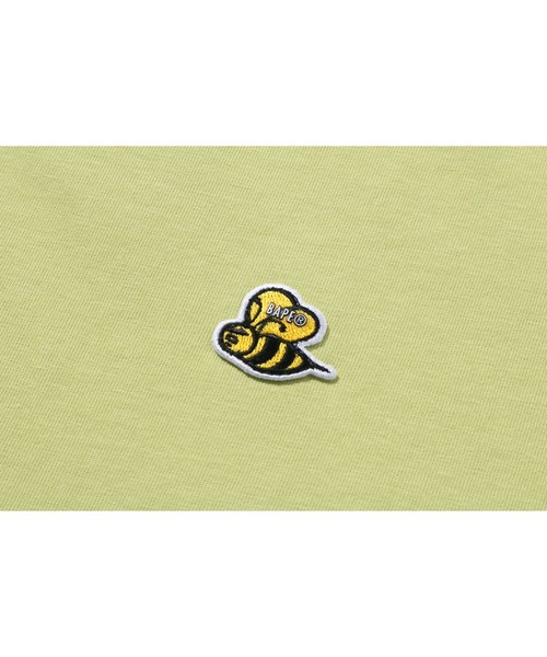 A BATHING APE(アベイシングエイプ)の「ONE POINT BAPE BEE RELAXED FIT TEE(Tシャツ/カットソー・メンズ・グリーン/ホワイト/グレー/ブラック・MEDIUM/SMALL/XX-LARGE/X-LARGE/LARGE)」の12枚目の写真