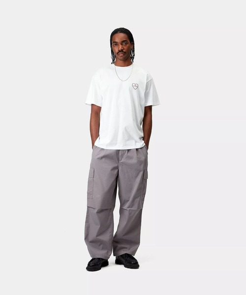 Carhartt(カーハート)の「【Carhartt WIP】S/S FUROSHIKI T-SHIRT フロシキティーシャツ(Tシャツ/カットソー・メンズ・ブラック×ホワイト/ホワイト×レッド・MEDIUM/LARGE/X-LARGE)」の6枚目の写真