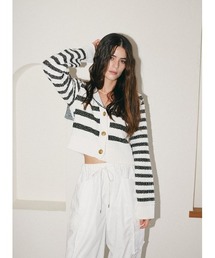 COEL（コエル）の「セーラーボーダーカーディガン（ニット/セーター）」