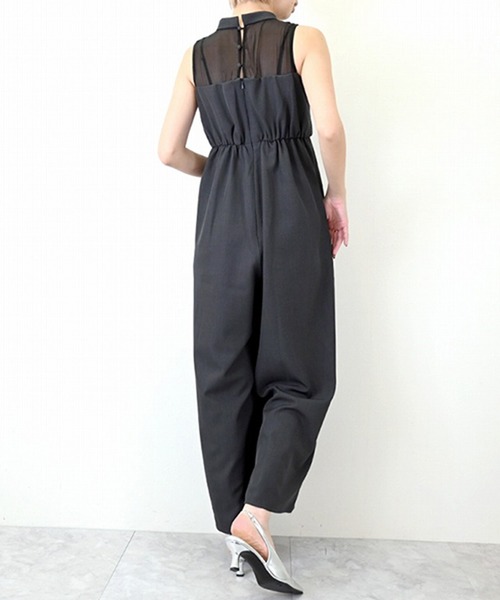KiiRA キーラ　 ヘリンボーン　オーバーオール   サロペット　リネン　黒 Linen all-in-one – KiiRA_Shikica Tokyo