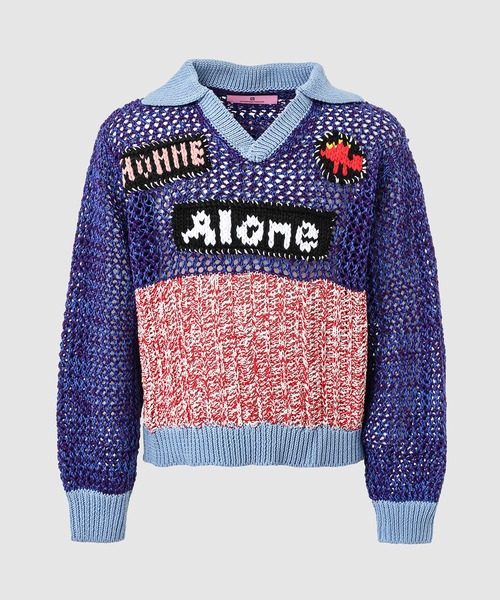HAND KNIT WAPPEN SOCCER SHIRTS（ニット/セーター）｜anrealage homme