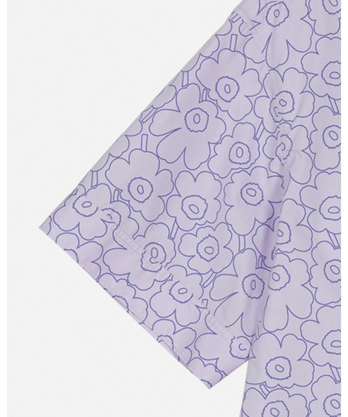 marimekko 花柄 長袖シャツ ブラウス　トップス36 美品 marimekko 花柄 長袖シャツ 36 - メルカリ