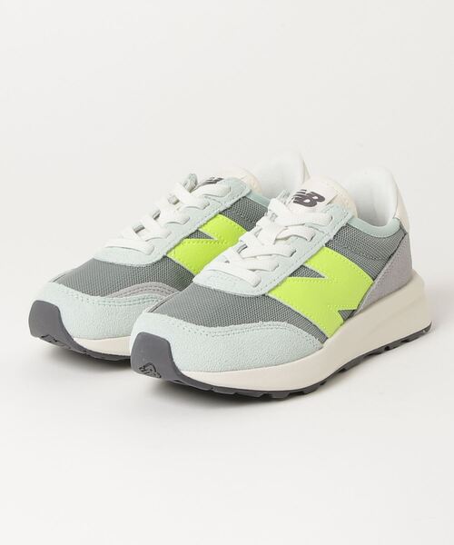 SHIPS any（シップス エニィ）の「NEW BALANCE:370（スニーカー・キッズ・グリーン/ライトパープル・19/20/21）」の2枚目の写真