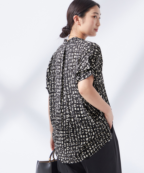 ジャーナルスタンダードレサージュDEVEAUX GOLD ラメモノトーンシャツ セール 30%OFF】《追加3》DEVEAUX GOLDラメモノトーンシャツ