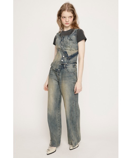新品未使用品　SLY　LAYERED STRAIGHT パンツ SLY | LAYERED STRAIGHT パンツ (ストレート ) |SHEL'TTER WEBSTORE