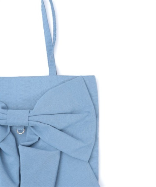 axes femme(アクシーズファム)の「タテ型ビッグリボントート(トートバッグ・レディース・キナリ/ミント/ブルー・FREE)」の21枚目の写真