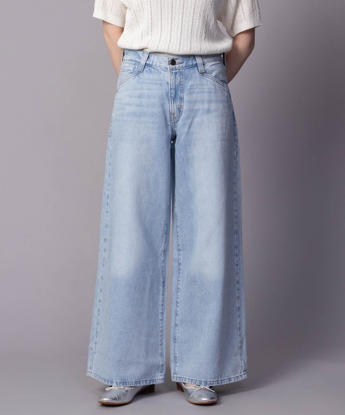 Levi's(リーバイス)の「Levi's (R) 94 BAGGY WIDE LEG /バギーワイドレッグ A5929(デニムパンツ・レディース・ネイビー系/ブラック/ライトブルー/ブルー系・24inch/25inch/26inch/27inch/28inch)」の17枚目の写真