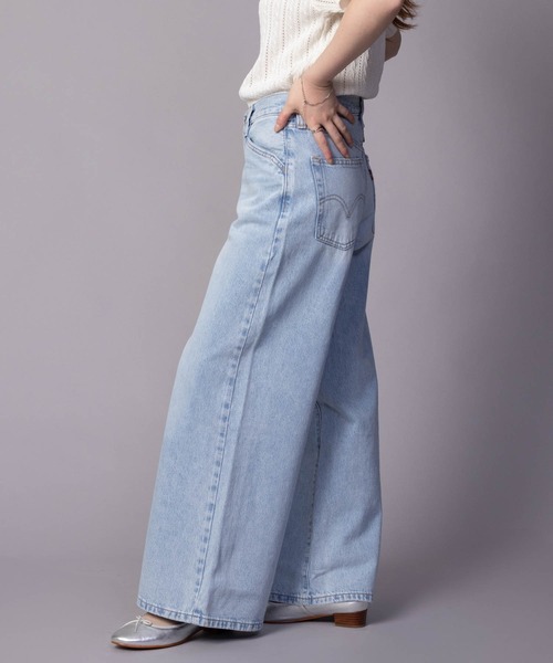 Levi's(リーバイス)の「Levi's (R) 94 BAGGY WIDE LEG /バギーワイドレッグ A5929(デニムパンツ・レディース・ネイビー系/ブラック/ライトブルー/ブルー系・24inch/25inch/26inch/27inch/28inch)」の20枚目の写真