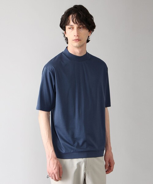 【全2色】アシメントリー半袖カットソー　グレー ブラック【onbal-j25041415top】( mja )(250505) インナー,カットソー | gaku online shop