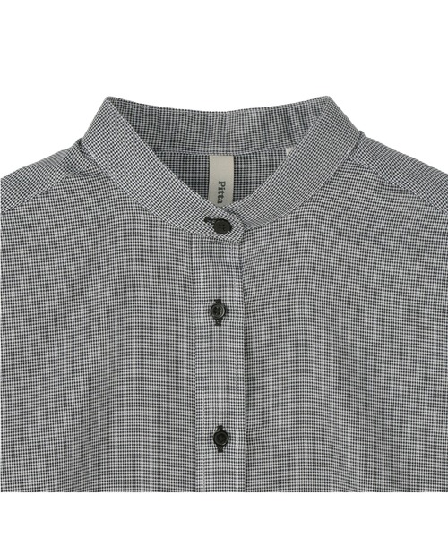 TOKYO SHIRTS（トウキョウシャツ）の「【Pitta Re:)】 レディースカジュアルシャツ Wガーゼ 七分袖 綿100%（シャツ/ブラウス・レディース・ネイビー・LL/M/L/S）」の3枚目の写真