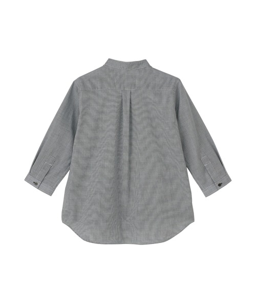 TOKYO SHIRTS（トウキョウシャツ）の「【Pitta Re:)】 レディースカジュアルシャツ Wガーゼ 七分袖 綿100%（シャツ/ブラウス・レディース・ネイビー・LL/M/L/S）」の2枚目の写真