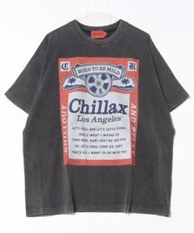 chillax | 【CHILLAX】”FEEL THE SMOOTH”プリントドルマンTシャツ プリントT ドルマンT(Tシャツ/カットソー)