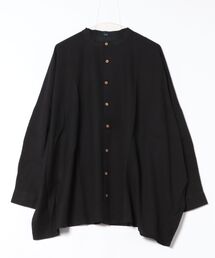 チャイハネ | 【チャイハネ】綿麻プレーンMEN'Sシャツ(シャツ/ブラウス)