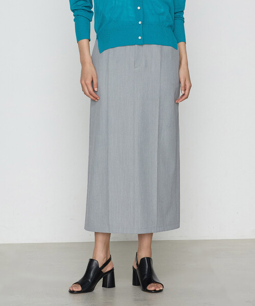 COMME CA（コムサ）の「ヴィンテージライトツイル スカート（スカート・レディース・ブラック/グレー・11号/9号）」の2枚目の写真