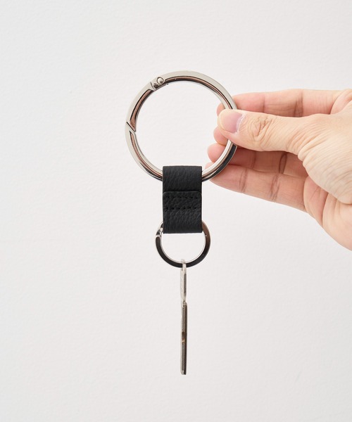 UNITED TOKYO（ユナイテッドトウキョウ）の「×ITTI LEATHER CRISTY RING RING（キーケース/キーアクセサリー・メンズ・ブラック/ブラック系その他・FREE）」の3枚目の写真