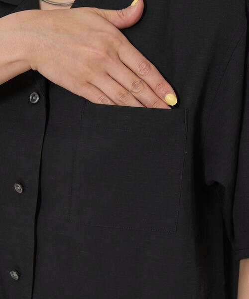 MOUSSY | CROPPED BELTED シャツ (シャツ・ブラウス ) |SHEL