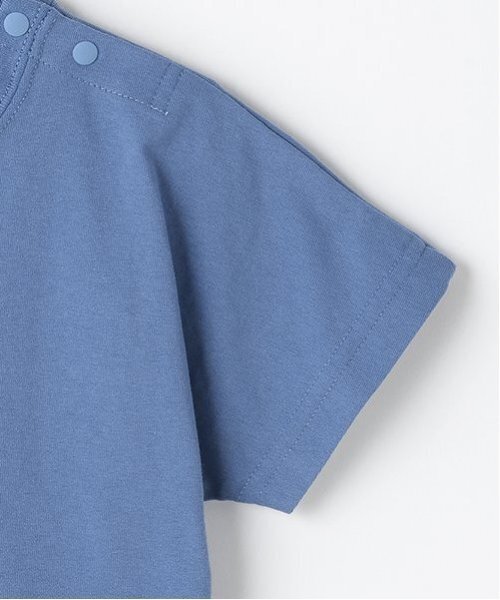 kladskap（クレードスコープ）の「ヨットアップリケ半袖Tシャツ（Tシャツ/カットソー・キッズ・ブルー/オフホワイト・120cm/110cm/100cm/90cm/80ｃｍ）」の10枚目の写真