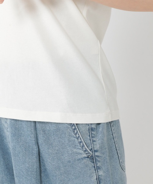 studio CLIP（スタディオクリップ）の「【WEB/一部店舗限定商品】USAコットンUネックリボンリンガータンク（タンクトップ・レディース・ネイビー/ライトグレー/ホワイト・MEDIUM/LARGE）」の18枚目の写真