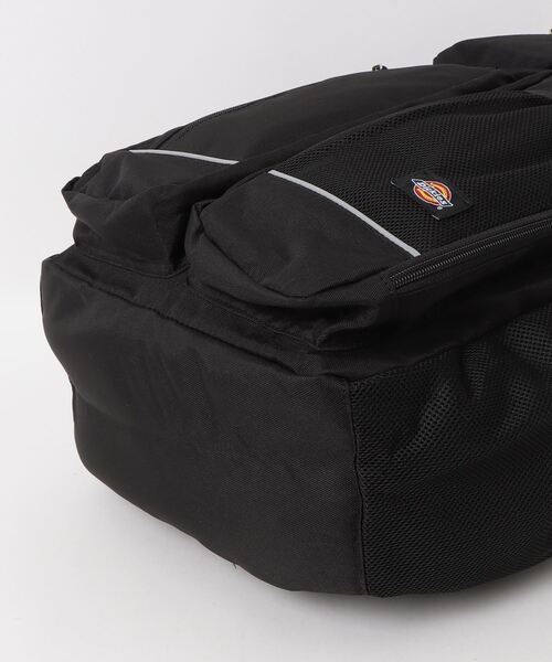 Dickies（ディッキーズ）の「【DICKIES/ディッキーズ】DK CIRCLE LOGO PATCH BACKPACK / サークルロゴバックパック（バックパック/リュック・レディース・レッド/ブラック/ブルー・FREE）」の5枚目の写真