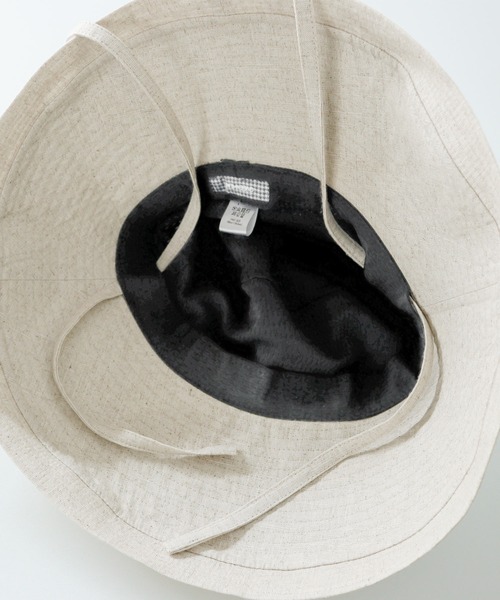 QUEENHEAD（クイーンヘッド）の「セーラーブリムアップハット（ハット・レディース・チャコールグレー/ブラウン系その他/ナチュラル/ブラック・XX-LARGE/FREE/X-LARGE）」の20枚目の写真