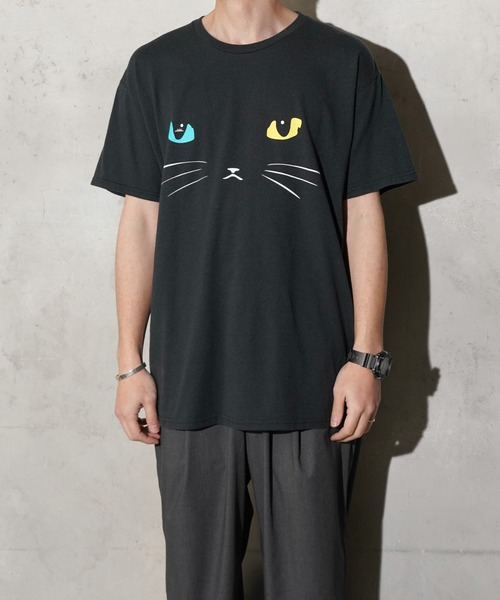 セール】JERZEES / ジャージーズ BLACK CAT TEE ブラック