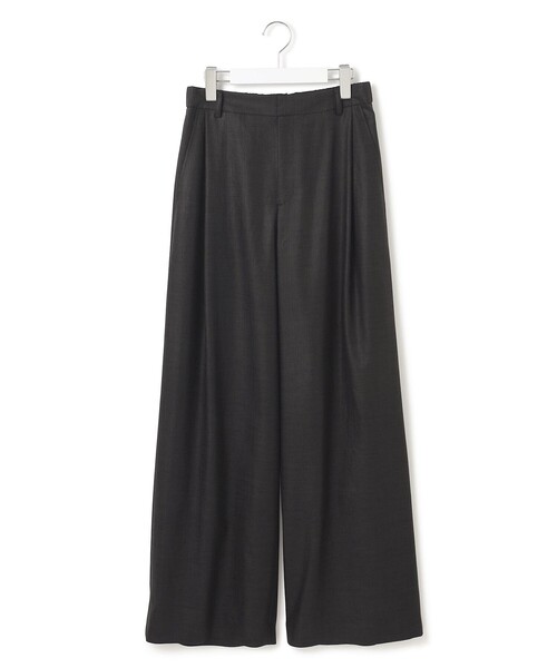 23区 S(ニジュウサンクチイサイサイズ)の「【洗える】トリアセスラブストレッチ ワイド パンツ(その他パンツ・レディース・ベージュ系・30/32)」の18枚目の写真