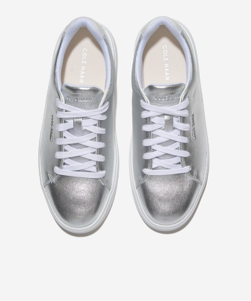 COLE HAAN(コールハーン)の「グランド クロスコートトラベラースニーカー womens(スニーカー・レディース・シルバー・6/5.5/7.5/7/6.5/8/5)」の5枚目の写真