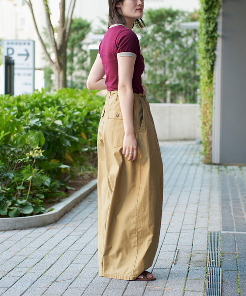 ENA LA BOUCLE バックサテンチノパンツ カーキ　38 IENA（イエナ）の「IENA LA BOUCLE バックサテンチノパンツ