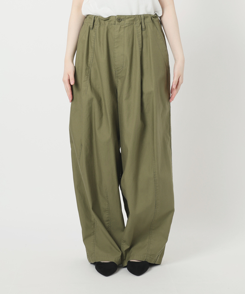 IENA LA BOUCLE スラブバックサテンパンツ2（その他パンツ