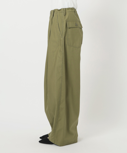 IENA LA BOUCLE スラブバックサテンパンツ2（その他パンツ