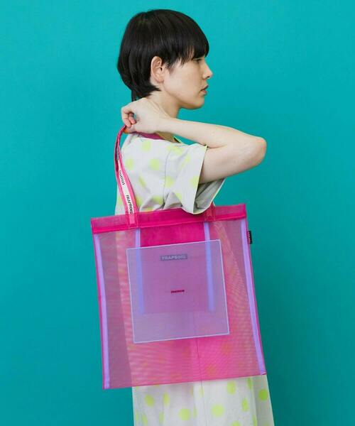 FRAPBOIS（フラボア）の「アミロゴトート（トートバッグ・レディース・ピンク/ライム/グリーン・FREE）」の11枚目の写真