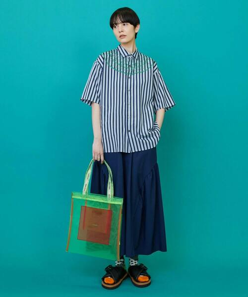 FRAPBOIS（フラボア）の「アミロゴトート（トートバッグ・レディース・ピンク/ライム/グリーン・FREE）」の7枚目の写真