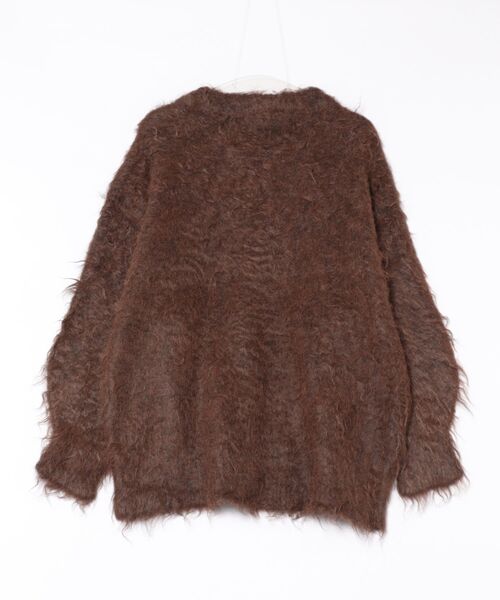 Doux archives（ドゥアルシーヴ）の「シャギーニットカーディガン（カーディガン/ボレロ・レディース・チャコールグレー/ブラウン/ベージュ・FREE）」の22枚目の写真