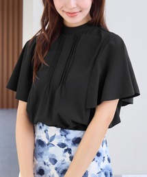 ZARA - ♡panda♡♡fitmore♡ピンタックフレアシャツブラウス ピンタック フレア」に該当するトップスファッション通販 - ZOZOTOWN