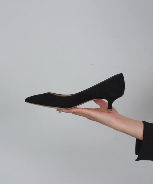 FABIO RUSCONI（ファビオルスコーニ）の「【FABIO RUSCONI/ファビオ ルスコーニ】レザー パンプス 5㎝ヒール（パンプス・レディース・ブラック/シルバー・36/37/38/39）」の11枚目の写真