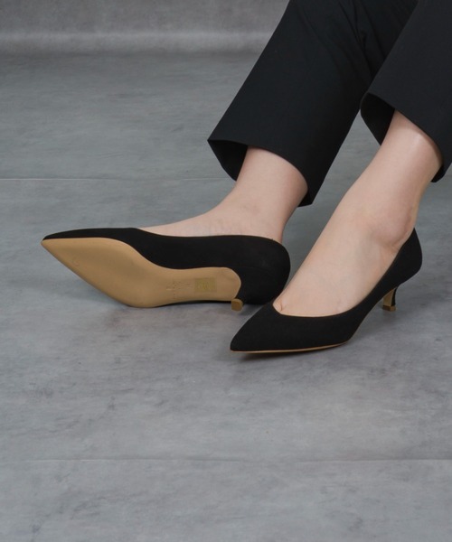 FABIO RUSCONI（ファビオルスコーニ）の「【FABIO RUSCONI/ファビオ ルスコーニ】レザー パンプス 5㎝ヒール（パンプス・レディース・ブラック/シルバー・36/37/38/39）」の14枚目の写真